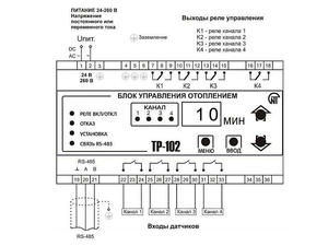 Инструкция по использованию блока управления отоплением ТР-102
